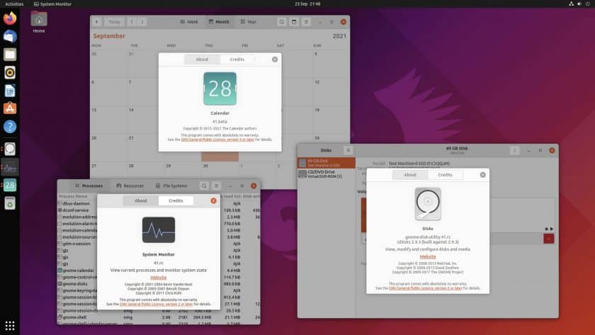 Distribuição Linux Ubuntu 21.10 Beta lançada