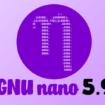Editor de texto GNU nano 5.9 vem com suporte para realce de sintaxe YAML