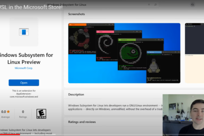 Microsoft publica WSL Preview dentro da Windows 11 Store
