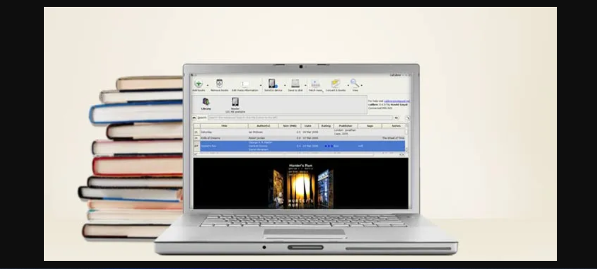 Lançado o novo Calibre 5.34 EBook Manager com suporte para Nook Glowlight 4