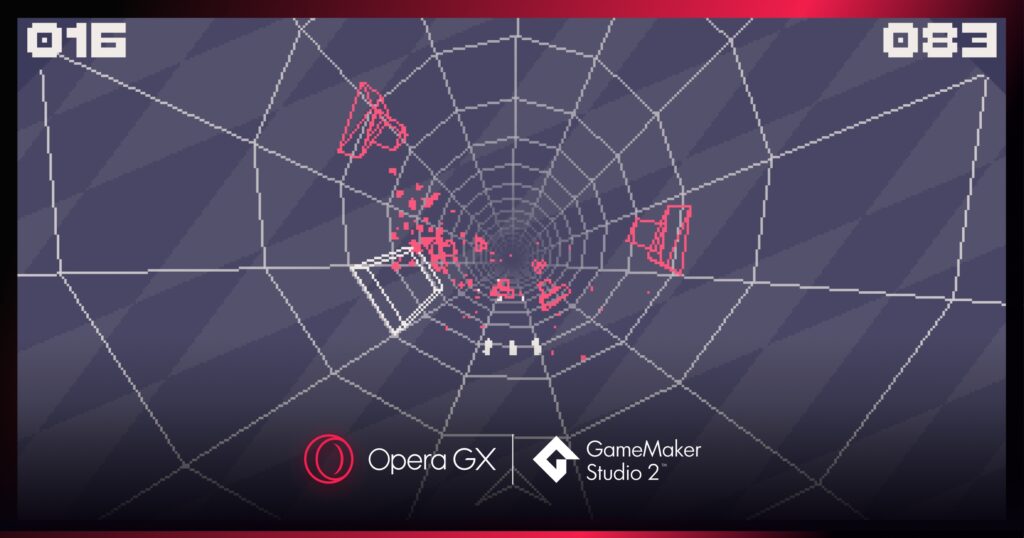 Opera GX decola com Operius, jogo de arcade de tiro espacial para o navegador quando o WiFi acabar