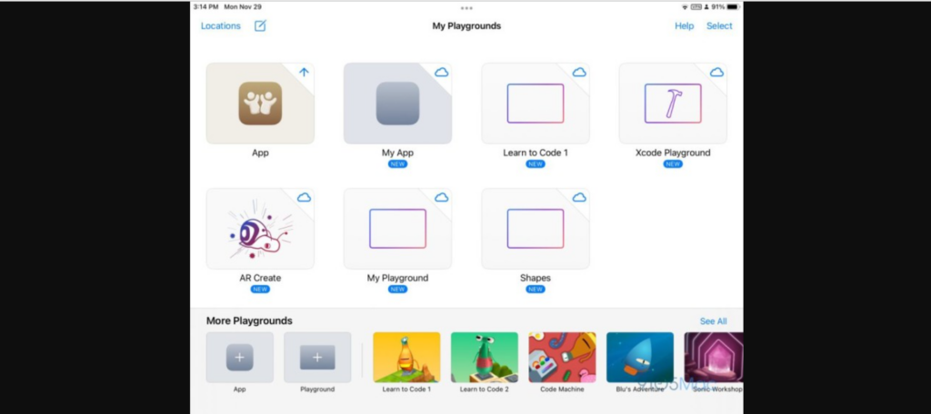 Apple começou a testar o Swift Playgrounds 4 com desenvolvedores
