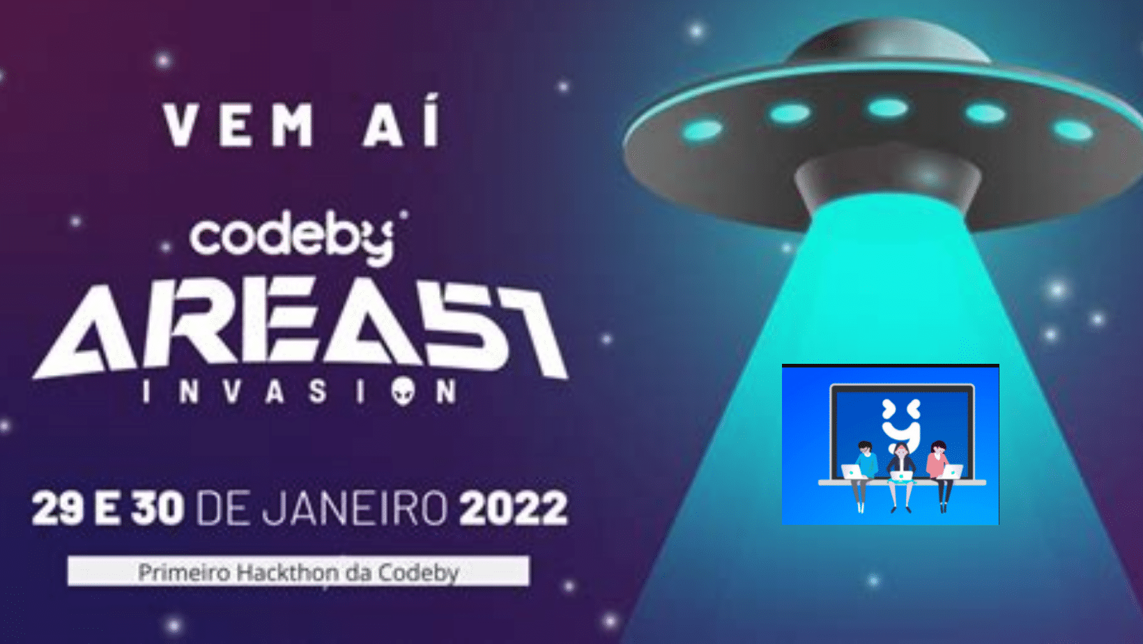 Hackathon interno: Codeby lança Área 51 Invasion 2022