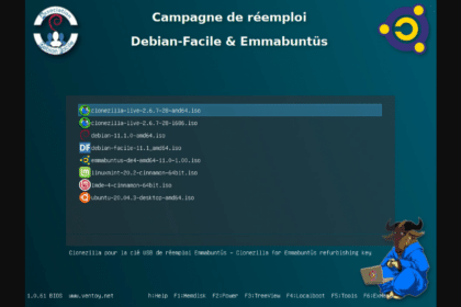 Lançada distribuição Linux Emmabuntüs Debian Edition 4 1.01 baseado no Debian 11.2