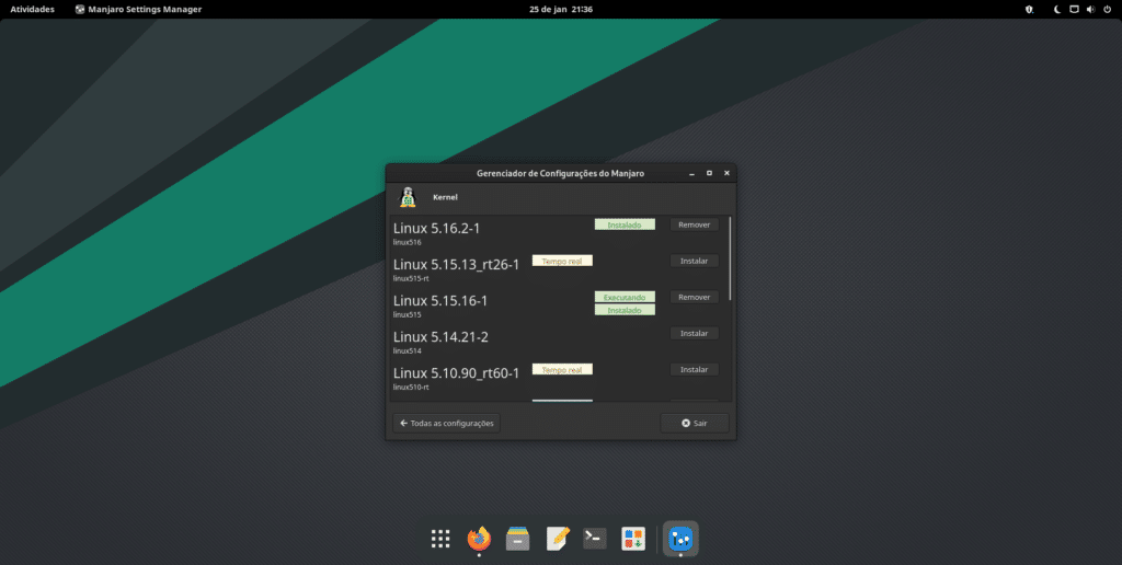 Como instalar o Linux Kernel no Manjaro Linux em modo gráfico!