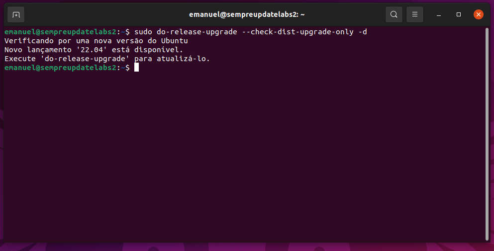 como atualizar do Ubuntu 20.04 LTS para o Ubuntu 22.04 LTS (Jammy Jellyfish) Daily Build