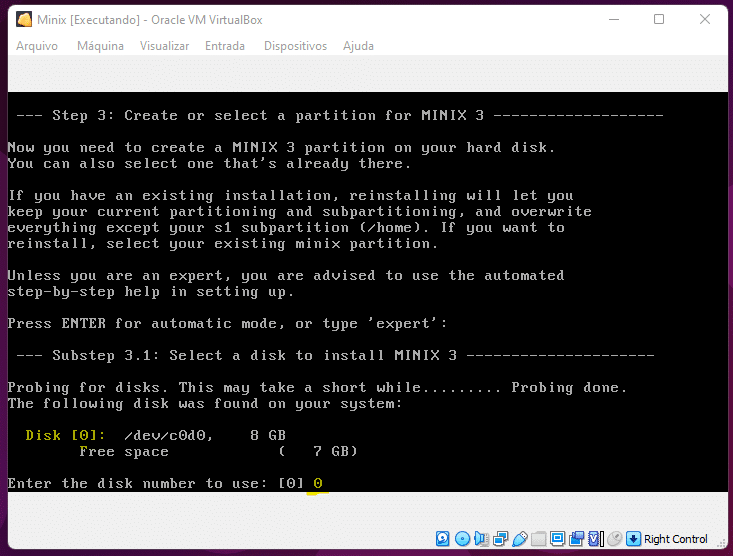 Como instalar o MINIX 3! O sistema que o Linus Torvalds usou para criar o Linux Kernel!