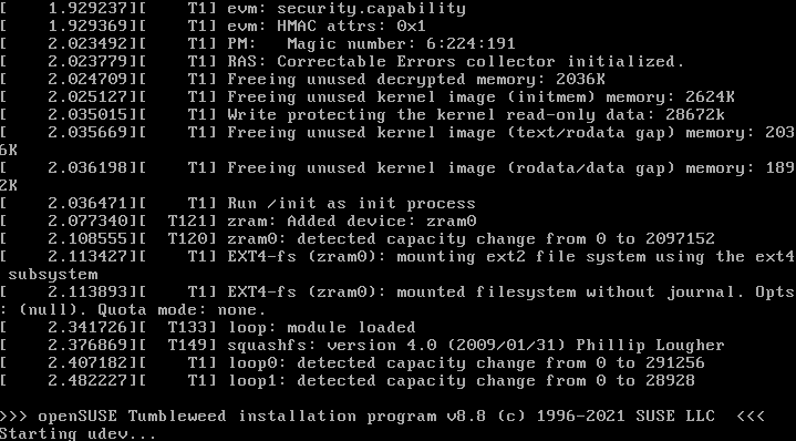 Como instalar o openSUSE Tumbleweed