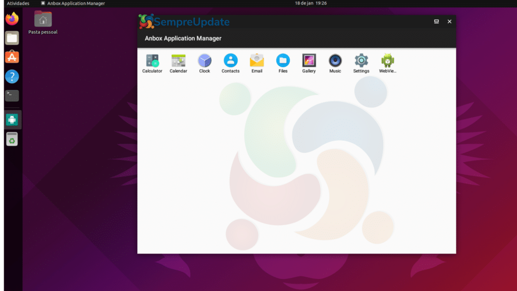 Como instalar o AnBox, um emulador Android, no Ubuntu, Linux Mint, Fedora, Debian