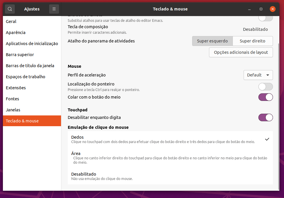 Como corrigir erro do touchpad que não funciona no Ubuntu! Saiba como habilitar o touchpad!