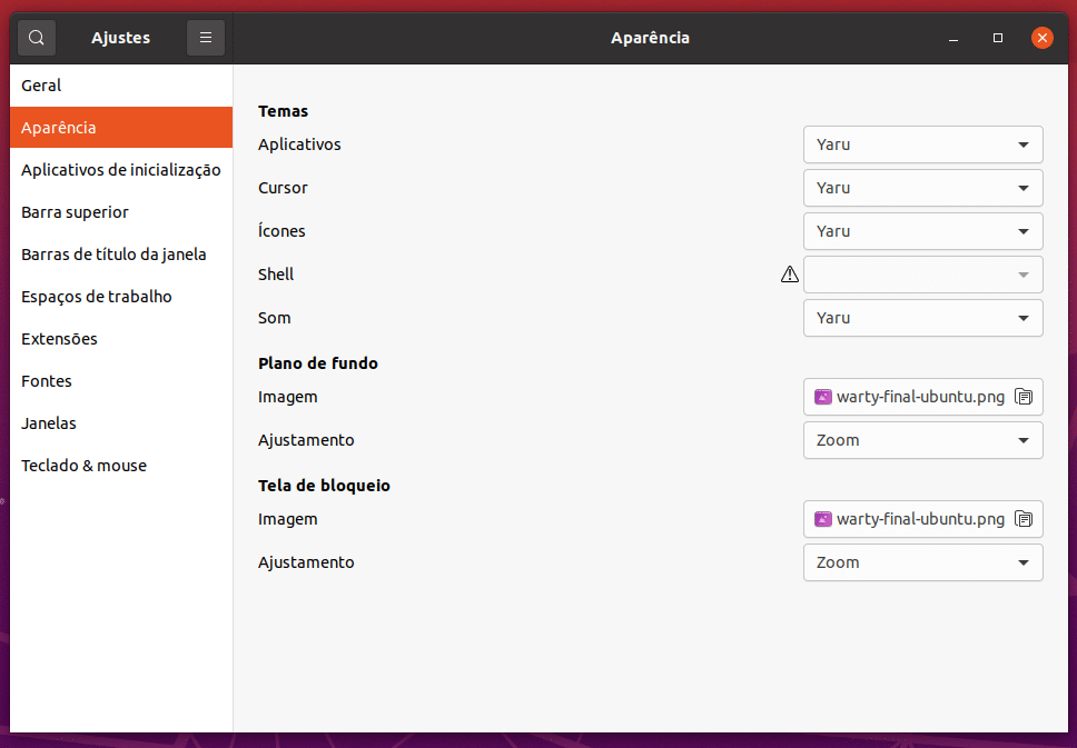 Como instalar o GNOME Tweak no Ubuntu