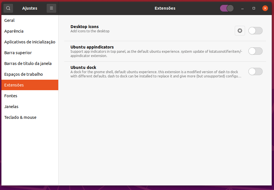 install GNOME Tweak no Ubuntu