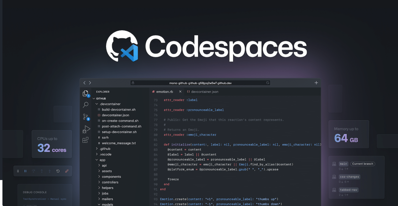 GitHub anuncia versão beta pública das pré-criações do Codespaces