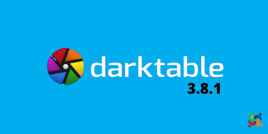 Darktable 3.8.1 lançado com ferramenta de recuperação mais rápida