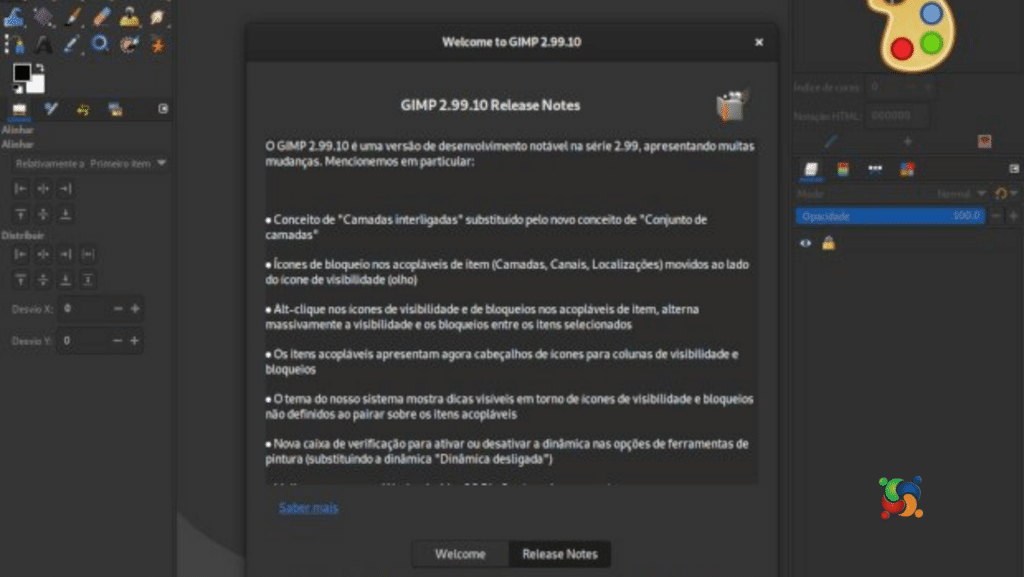 GIMP 2.99.10 lançado como um passo importante em direção ao GIMP 3.0