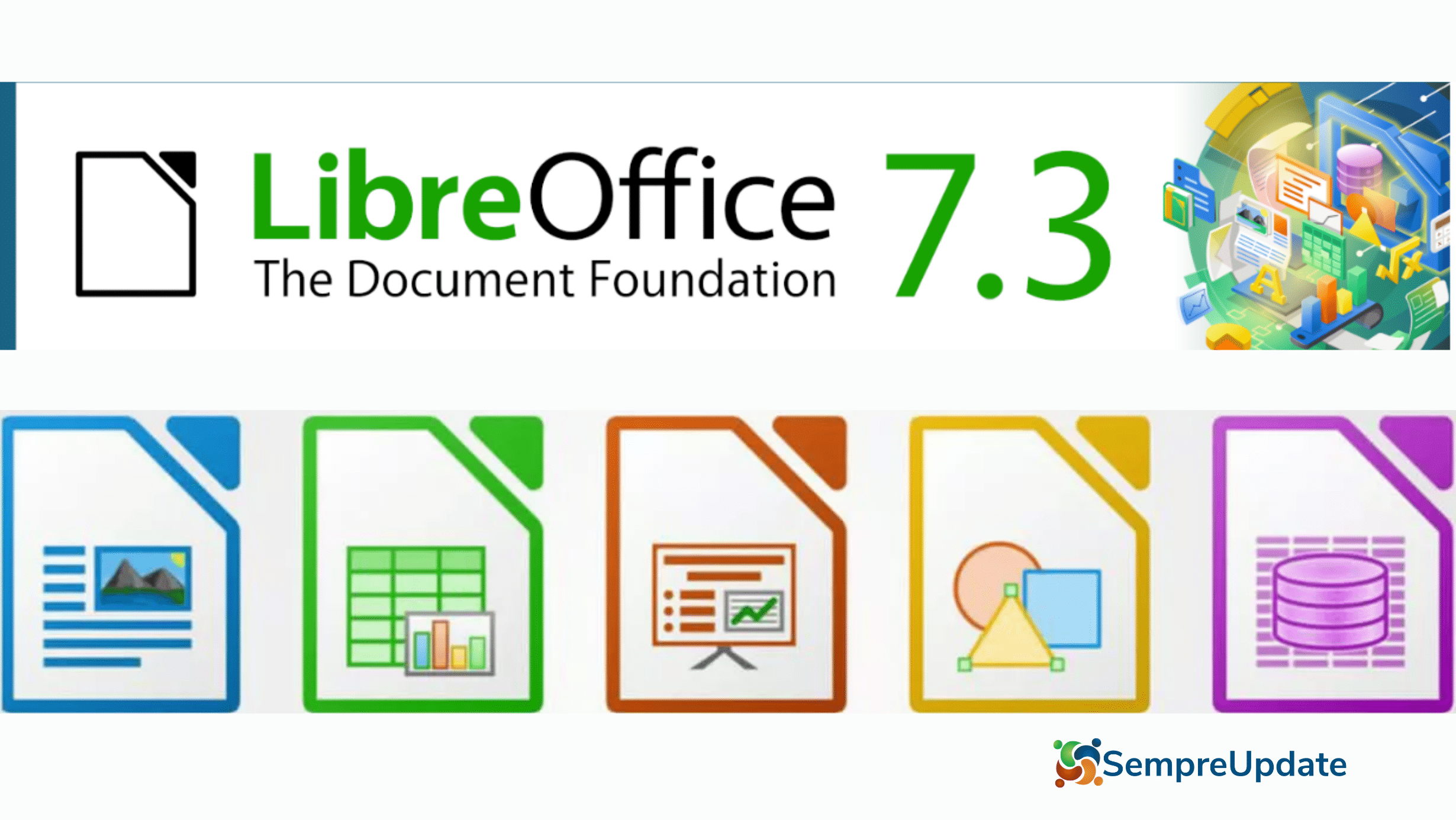 LibreOffice 7.2 recebe última atualização antes do fim da vida útil de 12 de junho