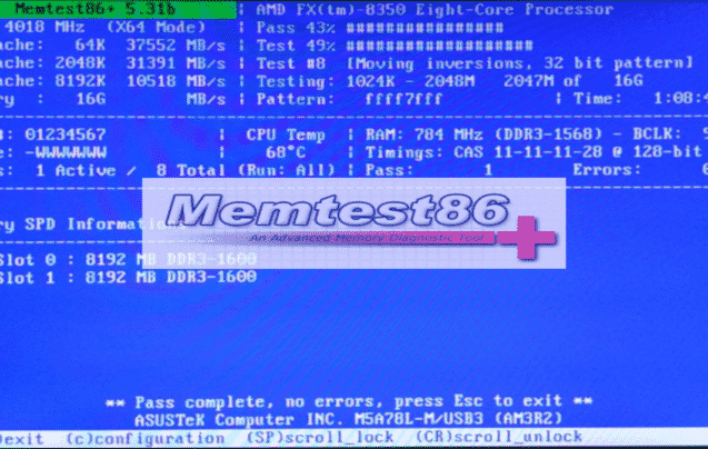 Como criar pendrive bootável do memtest86+