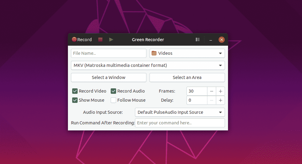 Como instalar o Green Recorder no Ubuntu, Fedora, Mint e em outros sistemas Linux!