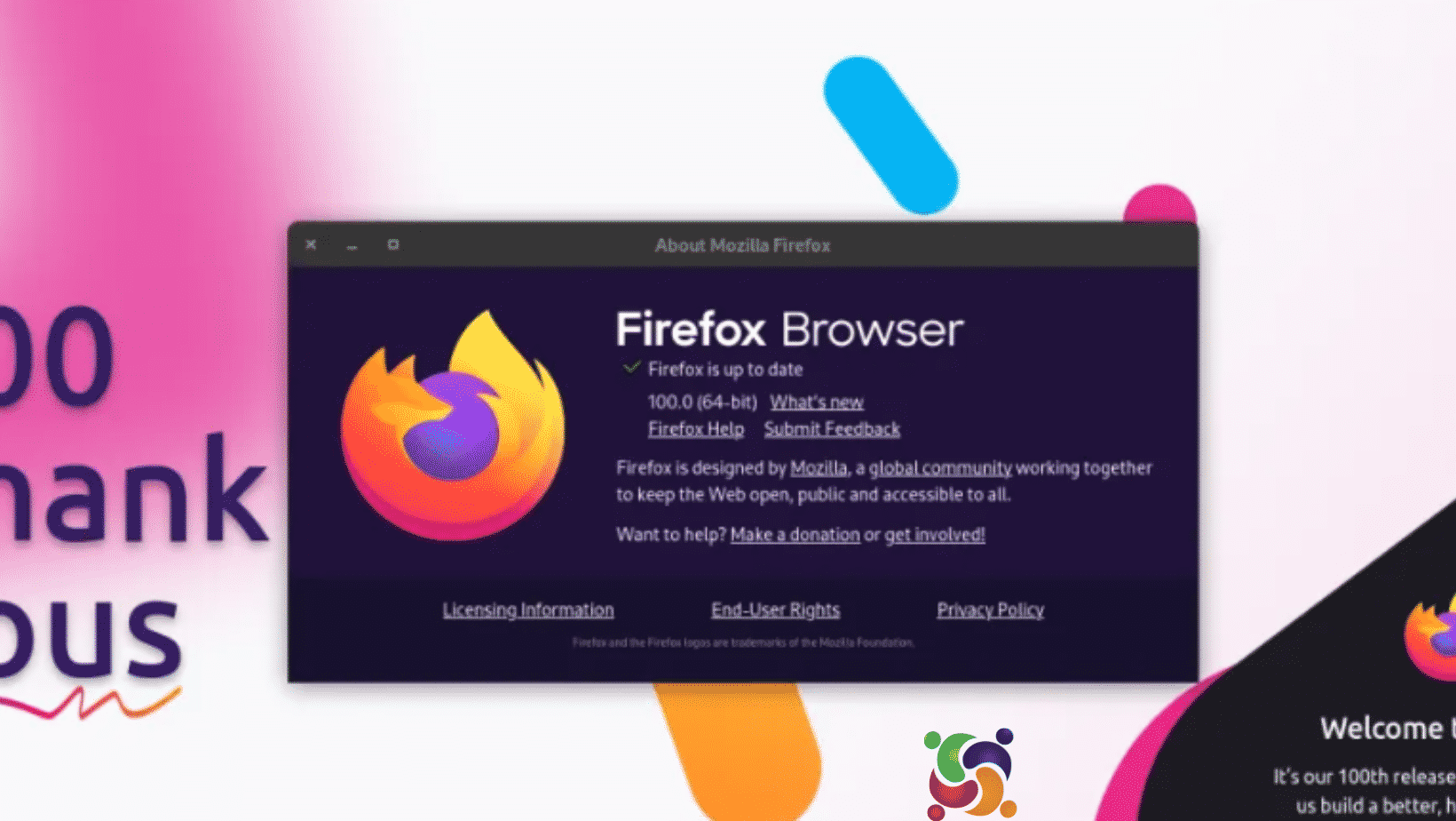 Firefox 100 habilita barras de rolagem GTK Overlay no Linux