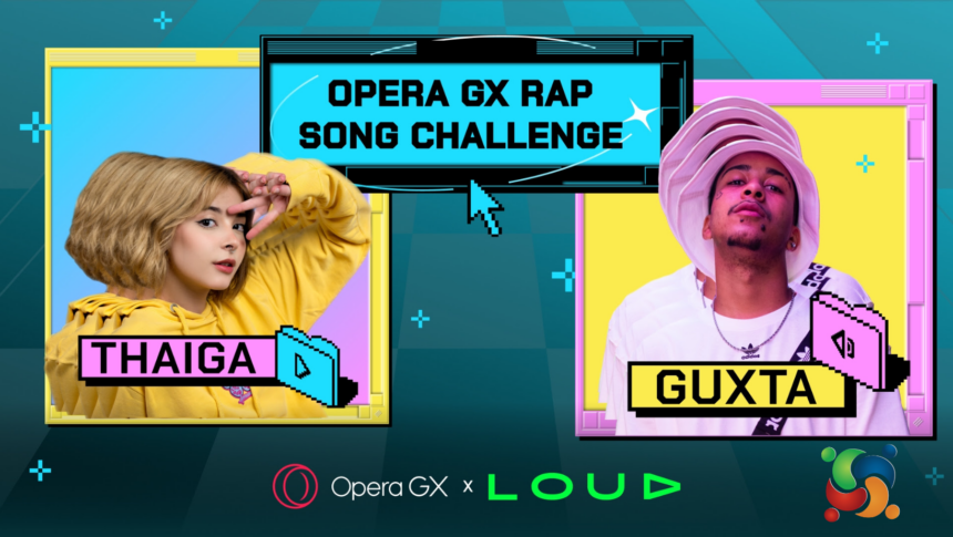 Opera GX e LOUD lançam o Rap Song Challenge para que fãs participem do próximo hit de sucesso do TikTok