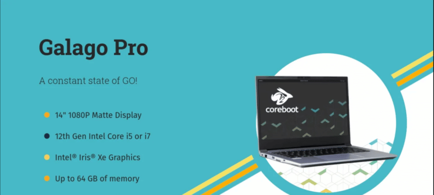 System76 atualiza laptop Galago Pro Linux acessível com CPUs Alder Lake