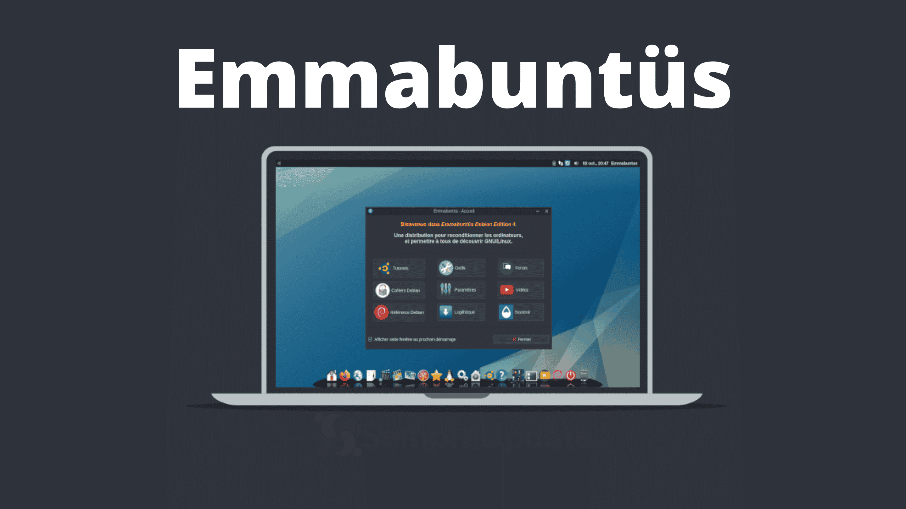 Emmabuntüs DE5 recebe atualização do Debian 12.4