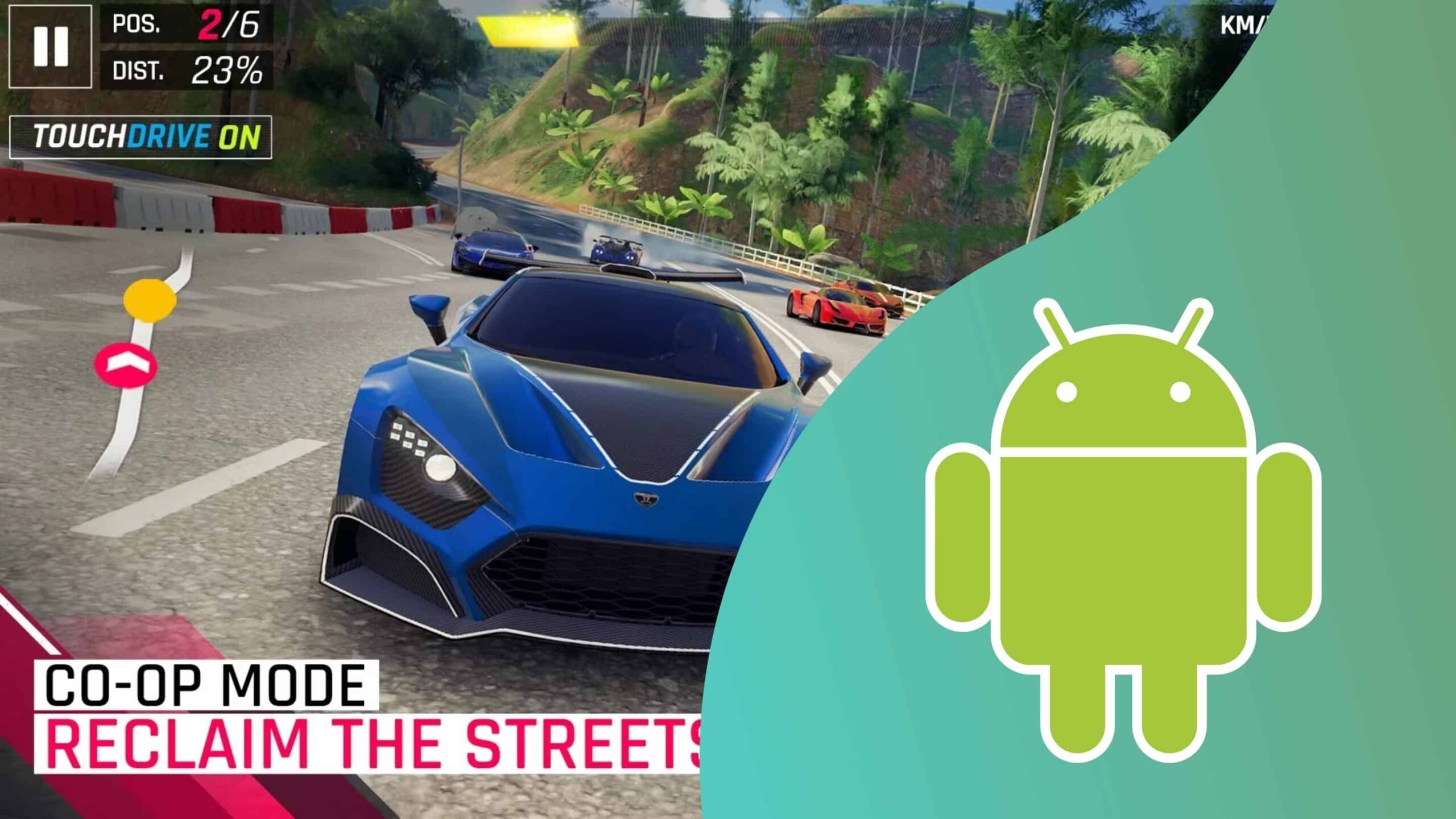 Divirta-se com os melhores jogos de corrida para Android