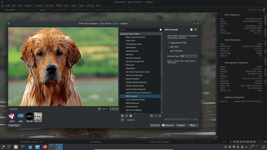 DigiKam 7.8 ganha novo suporte para câmeras e muito mais