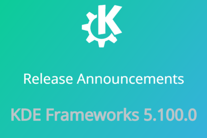 KDE Frameworks 5.100 lançado com muitas melhorias para desktop e aplicativos Plasma