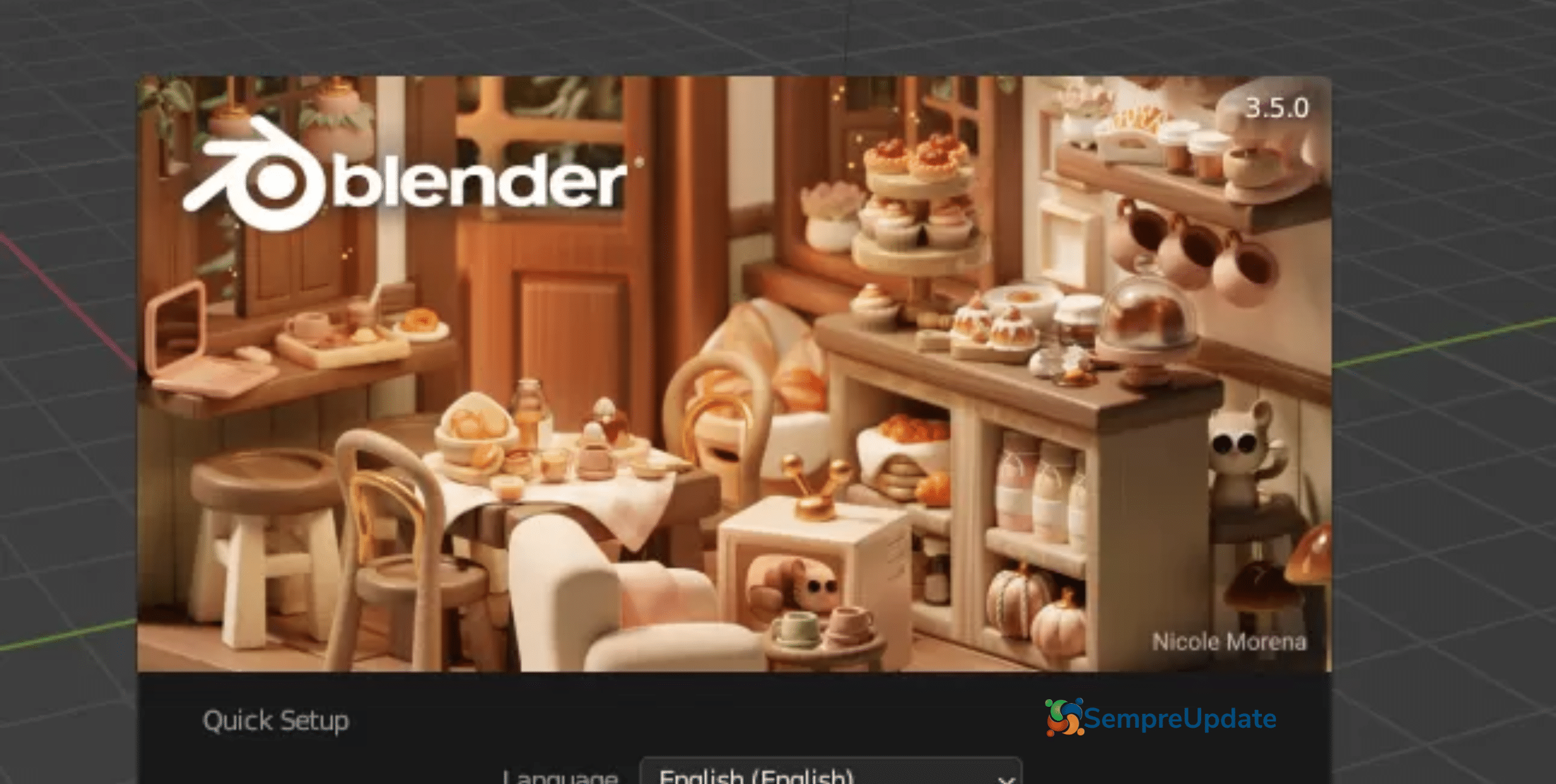 Blender 3.5 traz muitas melhorias de amostragem de luz e no manuseio do glTF 2.0