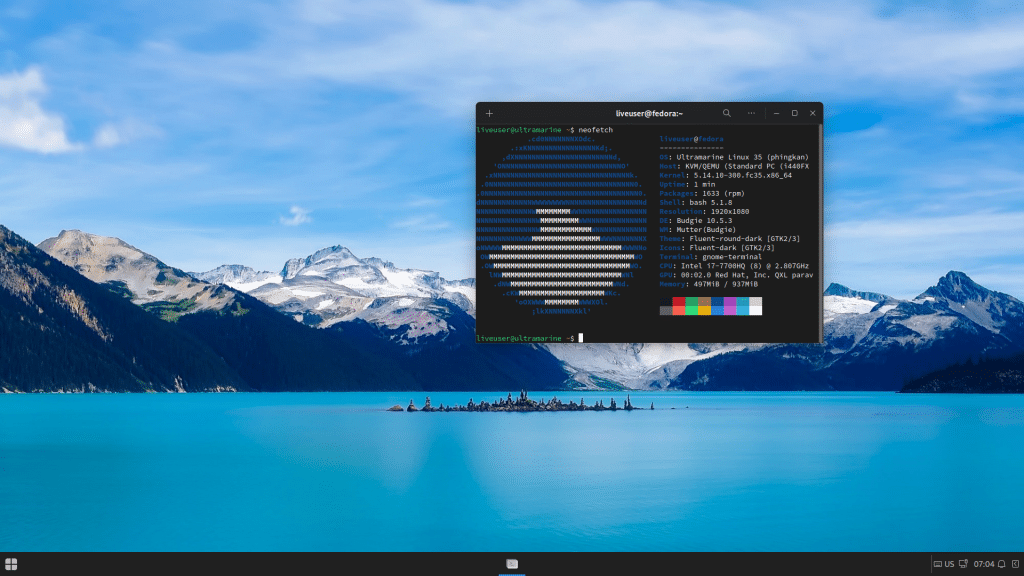 Ultramarine Linux 38 é lançado com o Agendador do System76 e tem como base o Fedora 38