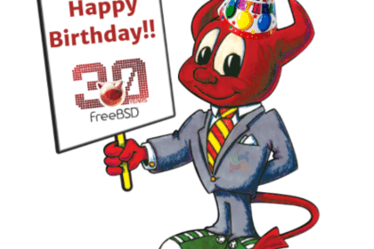 FreeBSD comemora o 30º aniversário