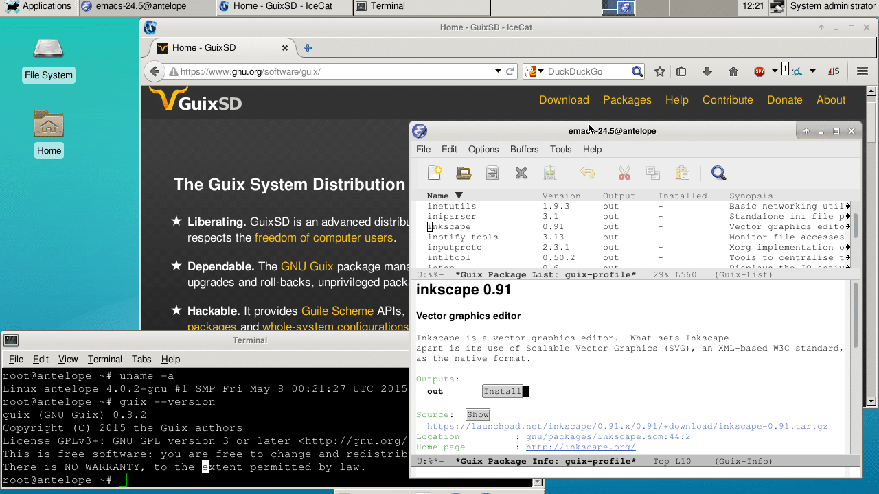 GNU Guix: Uma introdução ao sistema de gerenciamento de pacotes universal