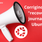 corrigir-erro-recovering -journal -no-ubuntu