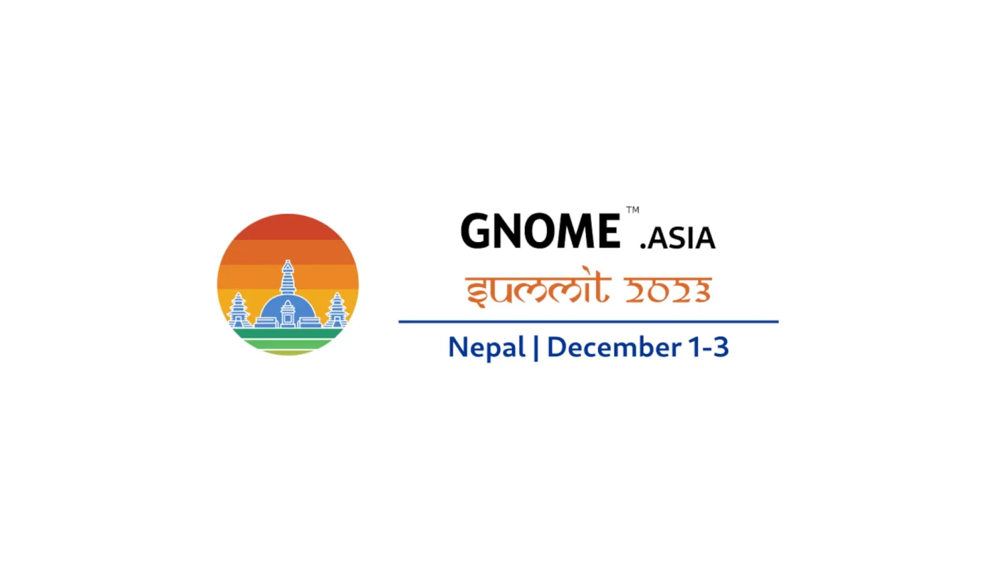 GNOME.Asia 2023 acontecerá em Kathmandu, capital do Nepal, e vai definir detalhes do desktop GNOME 46
