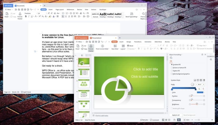 WPS Office para Linux ganha novo visual e agora suporta Ubuntu 22.04+
