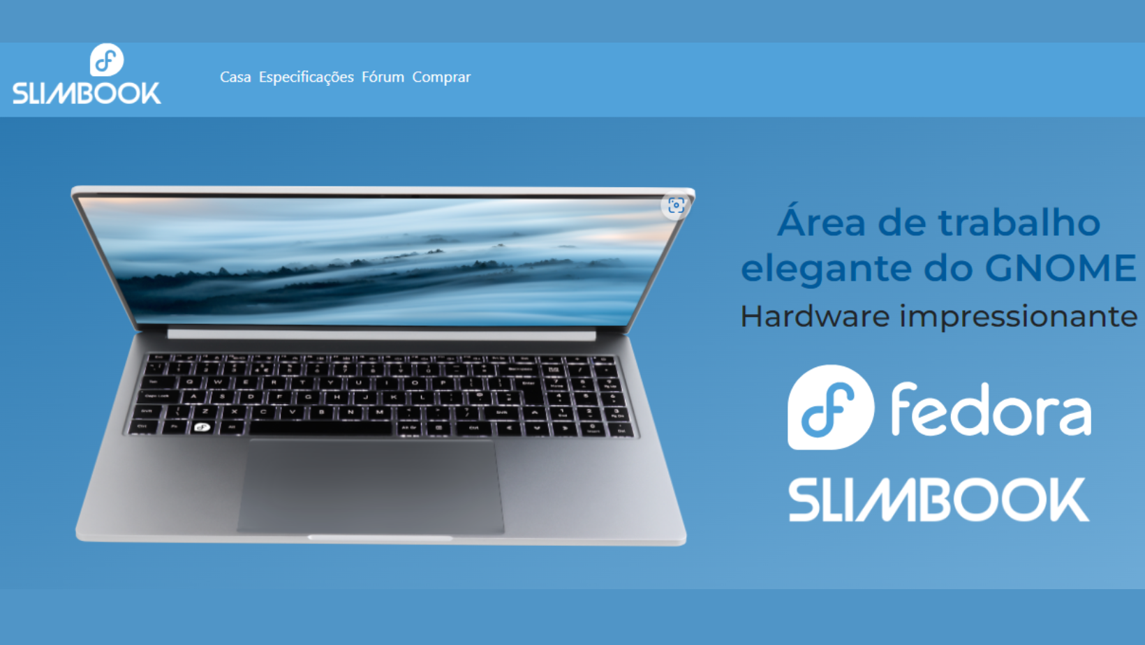 Fedora Slimbook Linux Laptop lançado com tela 3K e NVIDIA RTX 3050 Ti