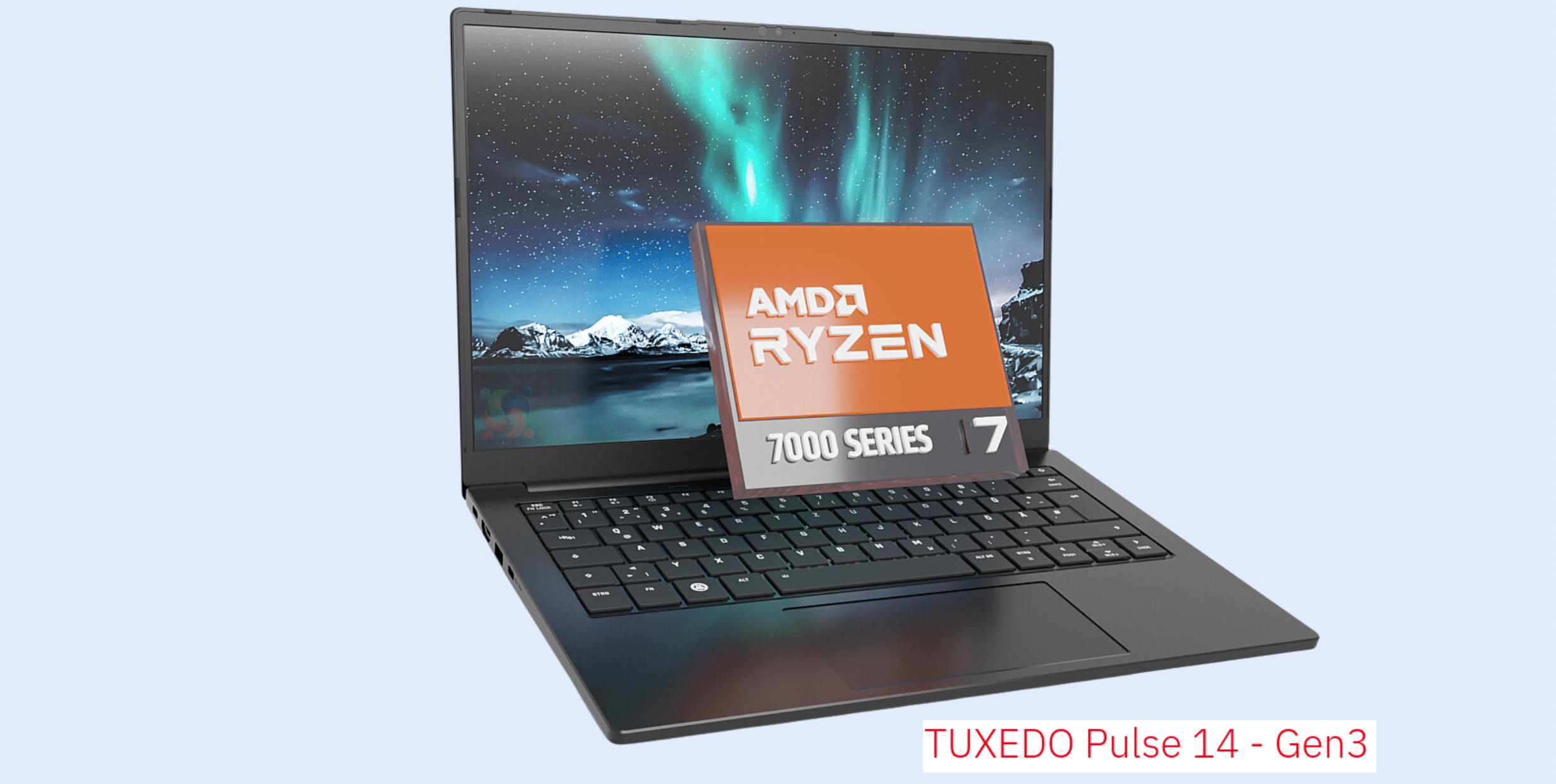 Laptop Linux TUXEDO Pulse 14 Gen3 revelado com CPU AMD Ryzen 7 7840HS