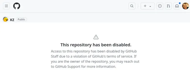 GitHub desativa repositório XZ após ataque malicioso