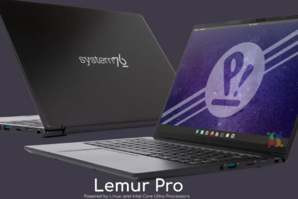 System76 lança laptop Lemur Pro Linux com processadores Intel Core Ultra