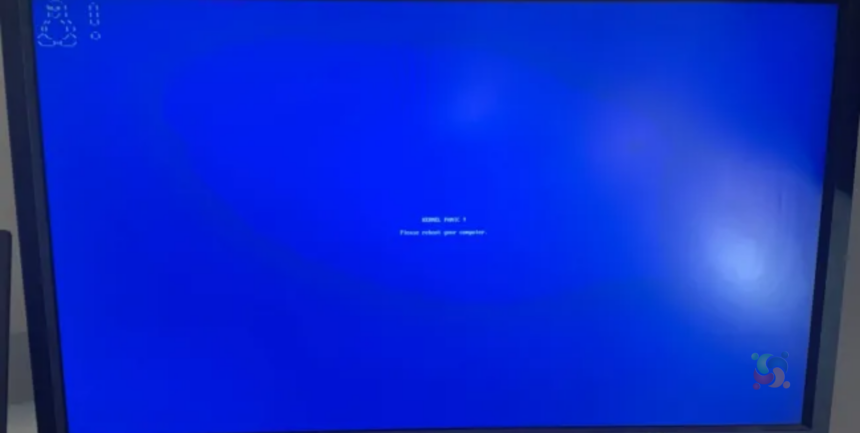 Linux Panic estreia "Tela Azul da Morte"