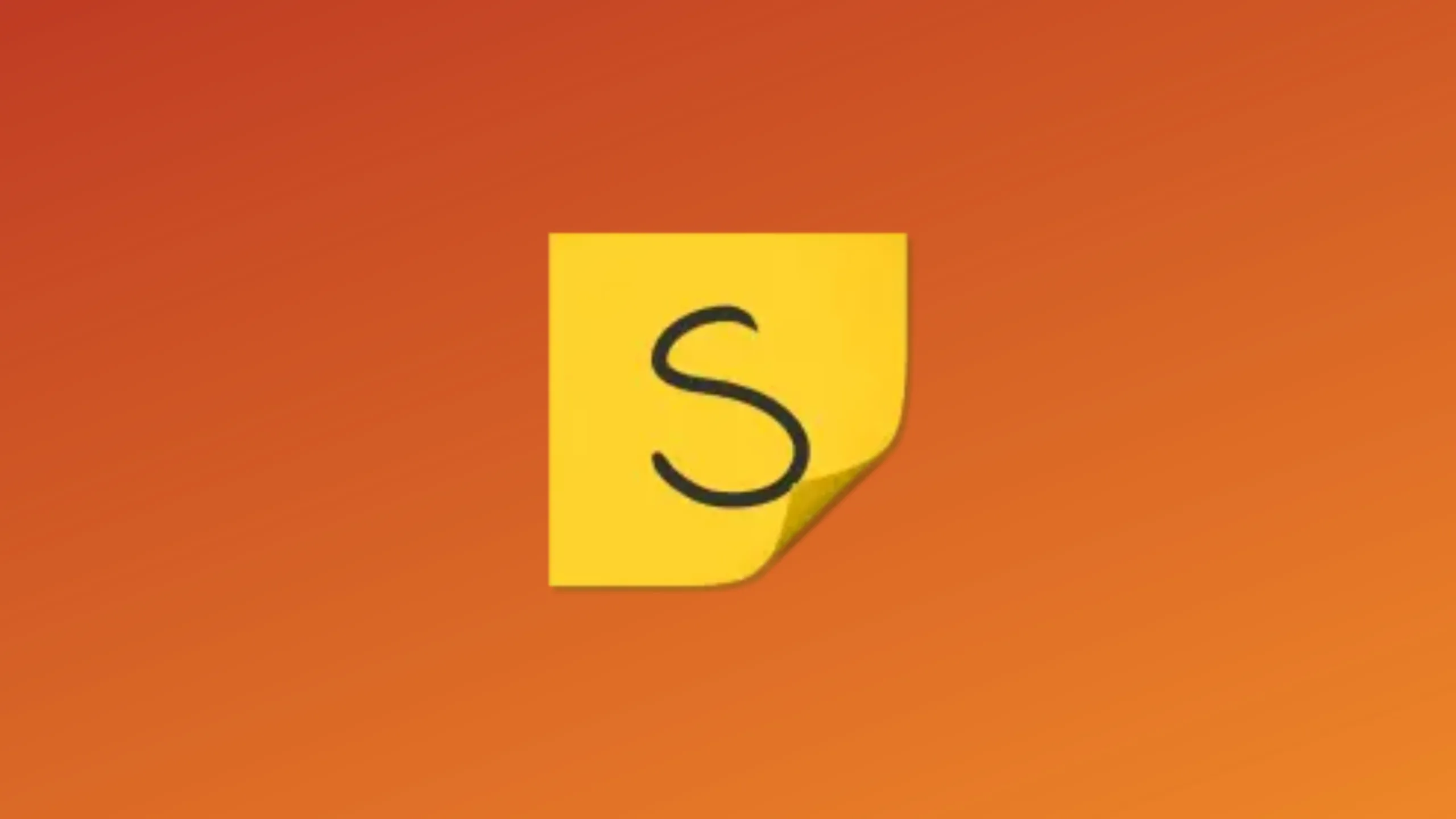 Imagem com a logomarca do Saber com fundo laranja