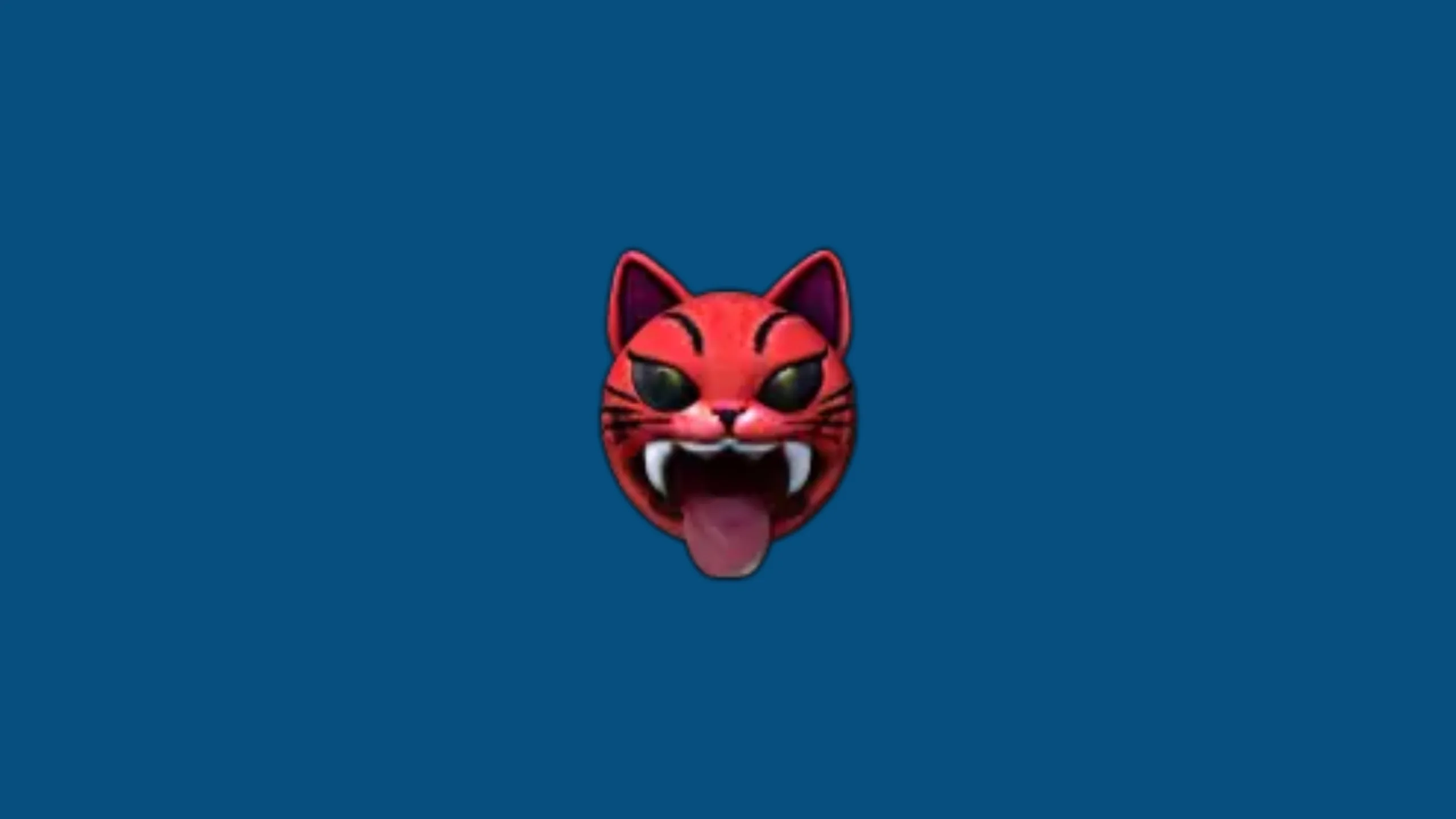 Imagem com a logomarca do The Catrooms com fundo azul