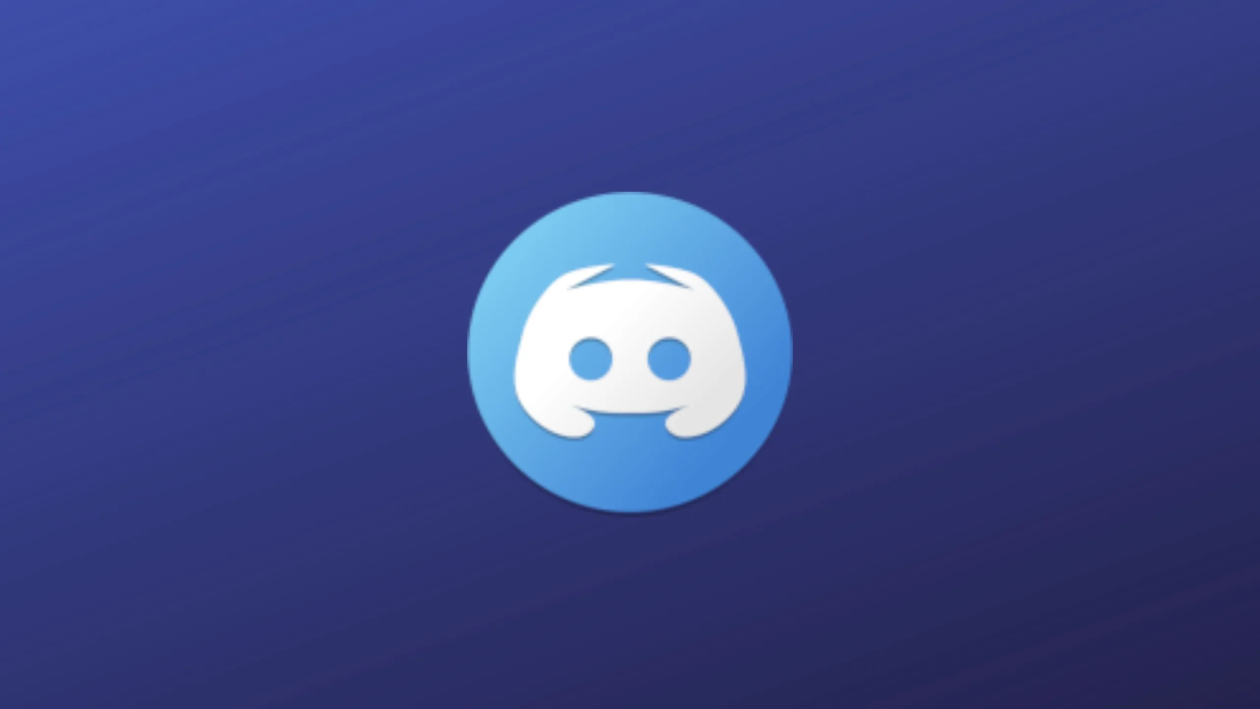 Imagem com a logomarca do Webcord com fundo azul