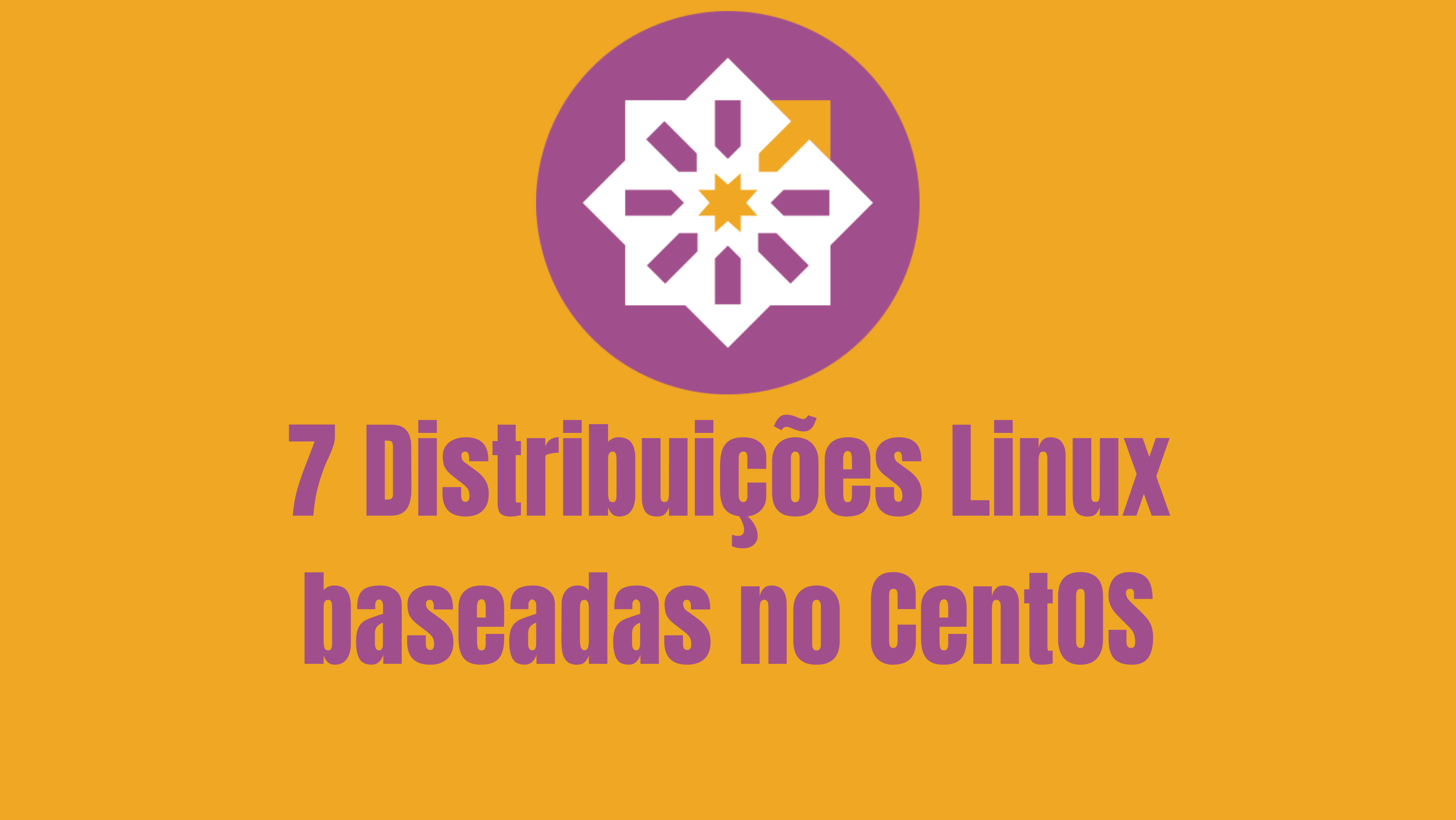distribuições baseadas em centos