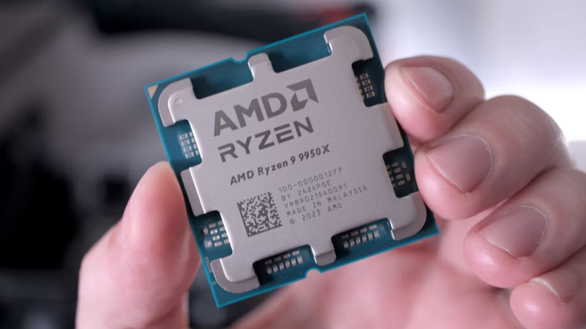 Imagem com processador da AMD