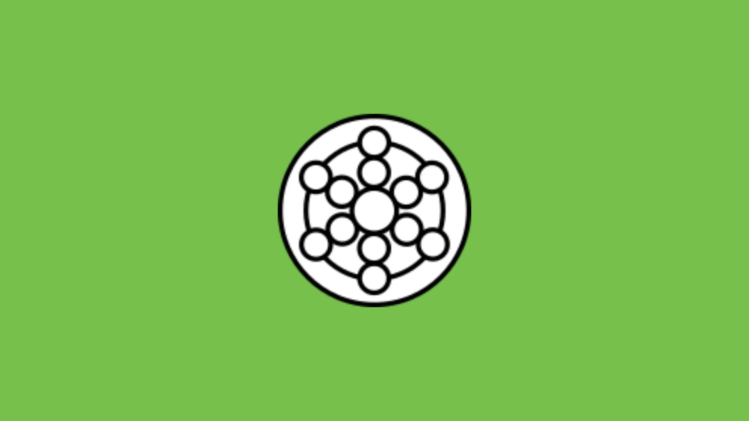 Imagem com a logomarca do Cellgame com fundo verde