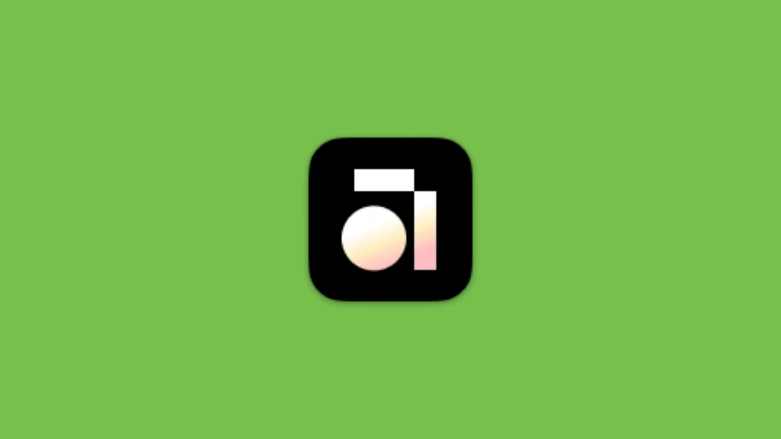 Imagem com a logomarca do Anytype com fundo verde