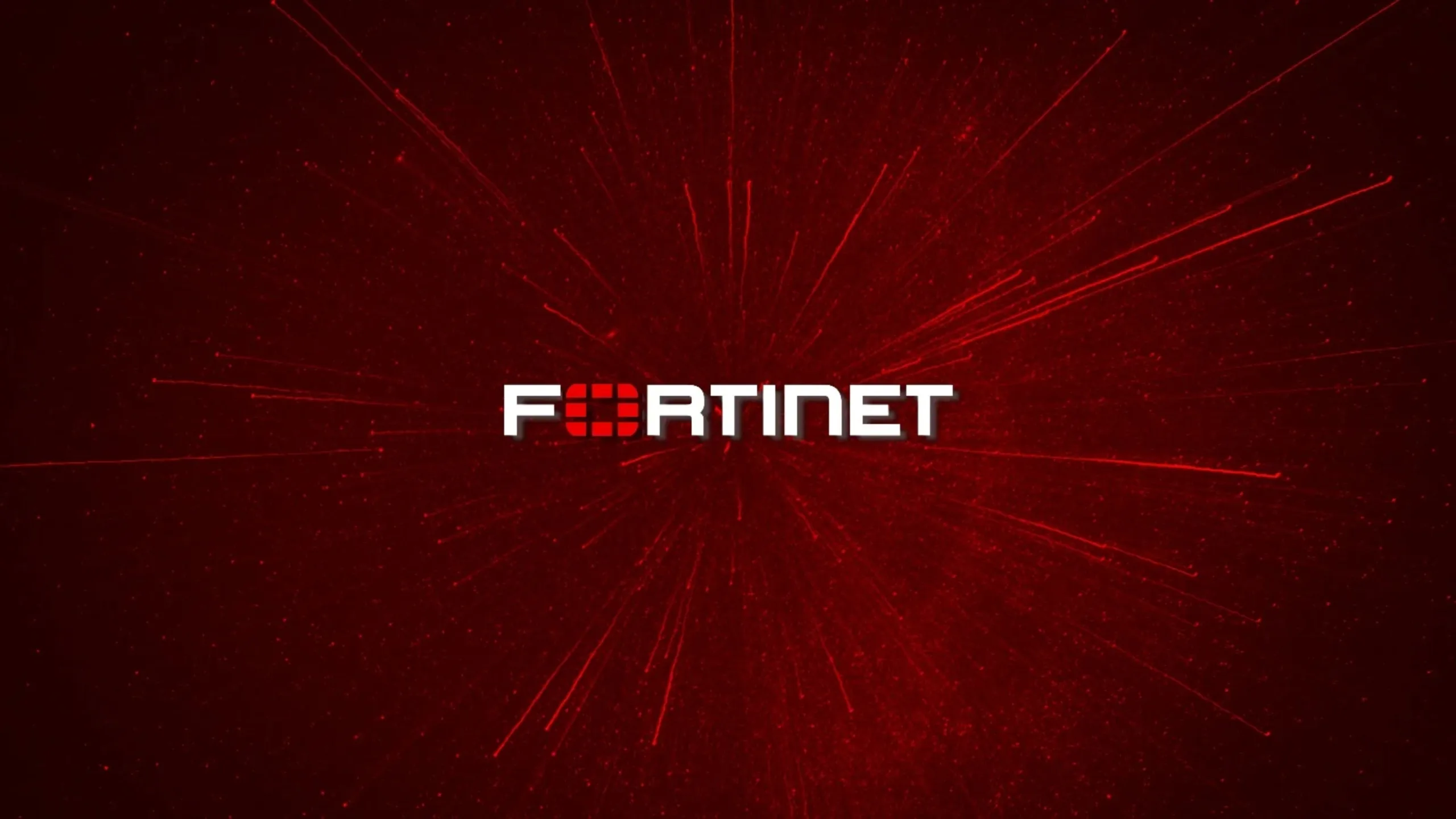 Imagem com a logomarca do Fortinet
