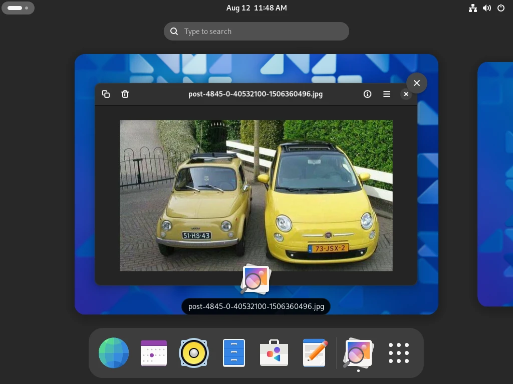 GNOME 47 “Denver” - novos recursos e melhorias de desempenho 2 xELFaBNz dash after